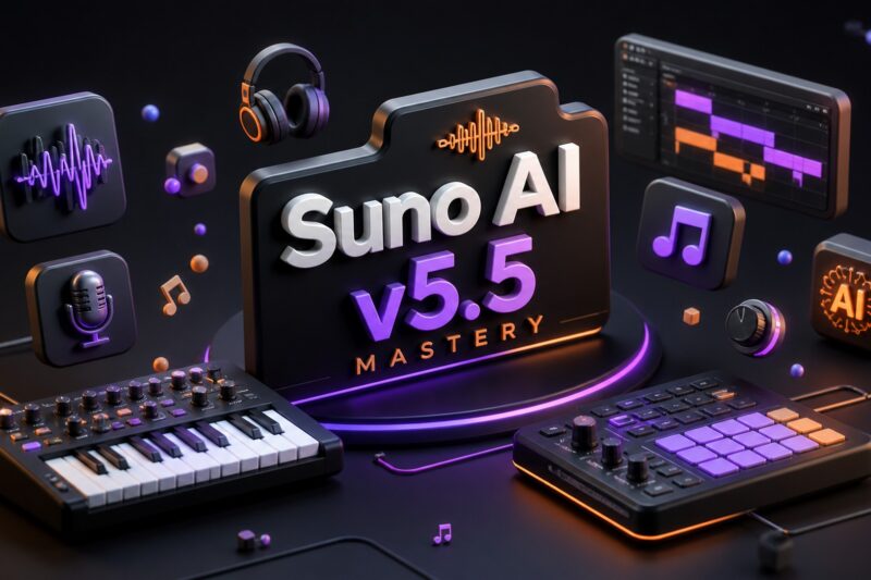 Suno AI v5.5 Mastery: The Ultimate Guide to Professional AI Music Production