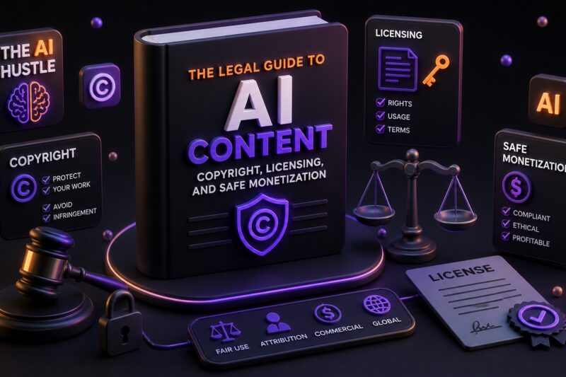 The Legal Guide to AI Content: Copyright, Licensing, and Safe Monetization