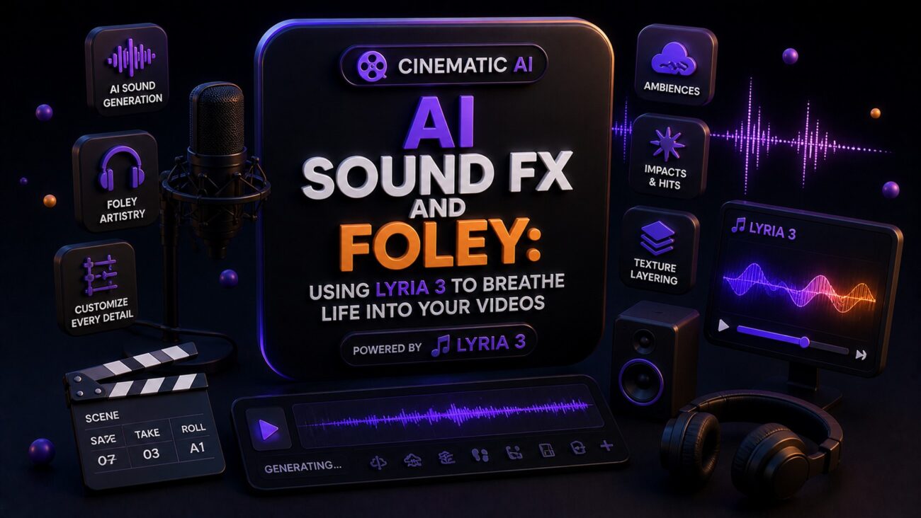 AI Sound FX and Foley: Using Lyria 3 to Breathe Life into Your Videos