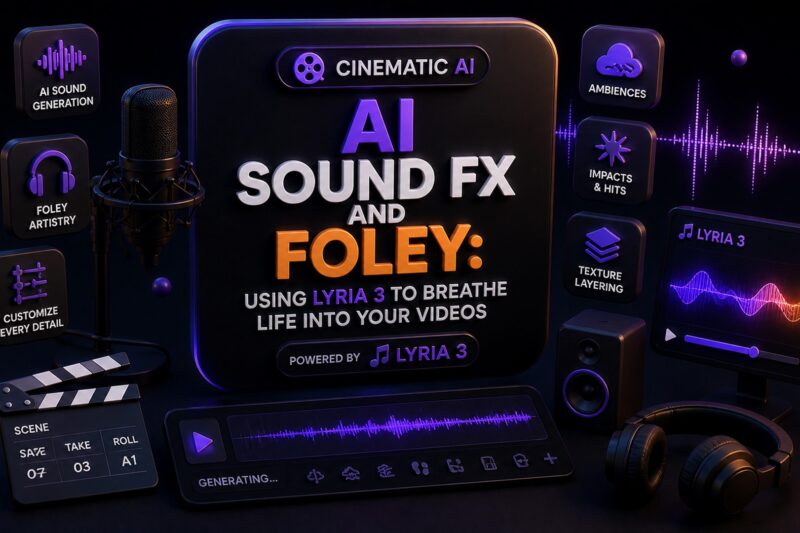 AI Sound FX and Foley: Using Lyria 3 to Breathe Life into Your Videos